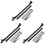 3Ensembles Sangles Robustes En Nylon Noir Pour Usage Domestique 3
