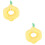 2Pièces Collier Conique Chat Fruit Confortable Post-Op 6