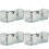 4Pièces Filet De Vert Nylon Pliable De Stockage 4