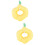 2Pièces Collier Conique Chat Fruit Confortable Post-Op 7
