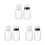 6Pièces Flacons Pour Vernis Couleur Assortie Solides 8