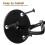 24Pièces Porte-Bâtons Baseball Mural Fer Noir Durable Usage 11