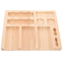 5Pièces Organiseur Plateau Diamond En Bois Kaki Pour Outils DIY