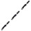 3Pièces Skewer Vélo Libération Rapide Aluminium Noir Usage Réparation 5