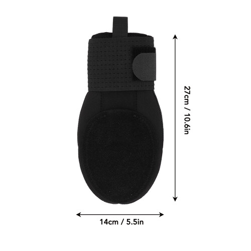 Gleit-Mitt-Handschuh 14x27cm Klettband 1
