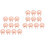 20Pièces Clip Silicone Stable Pour Natation Extérieur 4