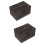 2Pièces Bois Vintage Café Pirate Pour 9