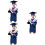 3Pièces Costume Cérémonie Doctoral Gown Ensemble 7
