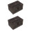 2Pièces Bois Vintage Café Pirate Pour 7