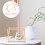1Ensemble Porte-Revue En Bois Avec Structure Macramé Pour Décor 9