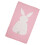 2Pièces Plaid Bébé Rose Tricot Pour Lit Voyage 1