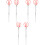 6Pièces Pinces Longues Assorties Pour Bbq Camping Feu De 3