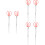 6Pièces Pinces Longues Assorties Pour Bbq Camping Feu De 6