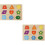 2Ensembles Puzzle Bois Éducatif Couleurs Assorties Jouet D'assemblage 6