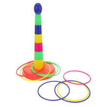 2Pièces Jeu D’anneaux En Colorés Pour Enfants En Intérieur