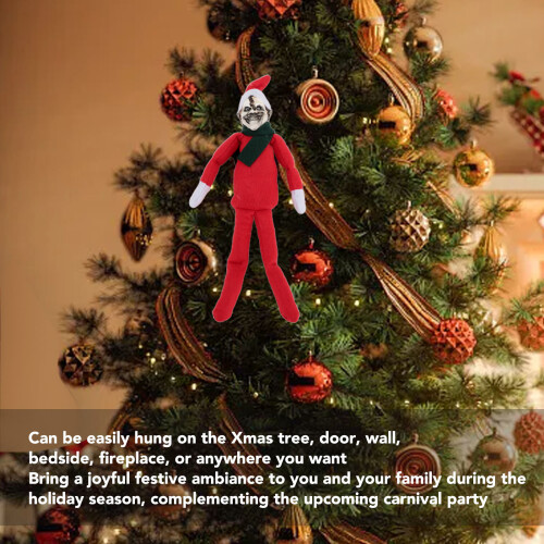 Weihnachts-Plüschpuppe Anhänger - Festlicher Baumschmuck 2