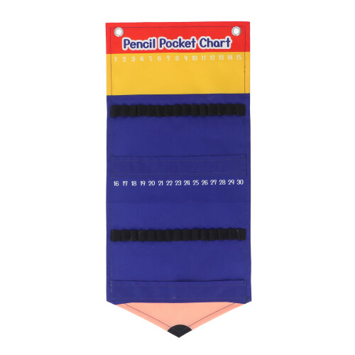 Portable Classroom Pencil Storage Dispenser Wall Pocket Organisation System 2