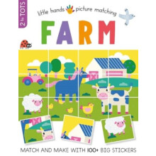 Little Hands Picture Matching Farm by Toni Stemp Paperback Book