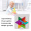 Tangram 7 pezzi 14,0x14,0x2,0 cm Multicolore 4
