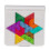Tangram 7 pezzi 14,0x14,0x2,0 cm Multicolore 3