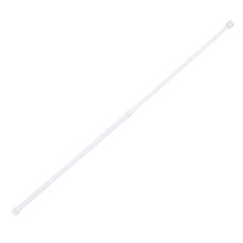 High Carbon Steel Spring Tension Rods, Anti-slip Ends Shower Curtain Rod Adjustable Closet Rod No Damage To Walls