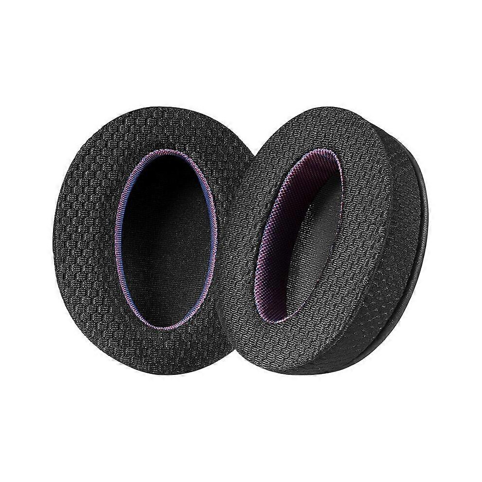 Headphone Replacement Earpads 2 Pairs Compatible With Sony Wh-Ch710n Wh-Ch720n Breathable Mesh Black/Purple 6901508029941