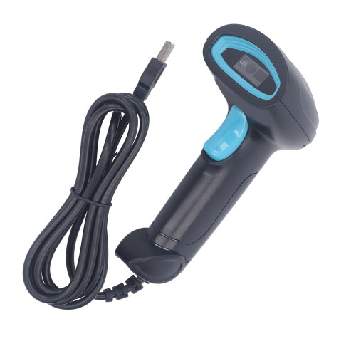 Kabelloser Barcode-Scanner, 1D/2D Hochpräzision, Lager & Einzelhandel