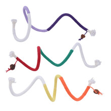 1pc/3PCS Colorful Pet Cotton Rope Toy Stress Relief Dogs-3 sets