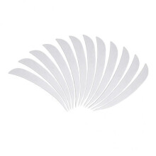 2x12pcs 3inch Archery Arrow Turkey Feathers Fletchings Vanes White
