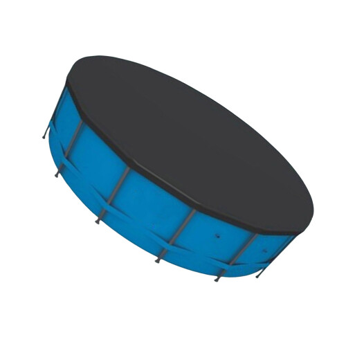 Couverture de piscine coupe-vent pour piscines hors sol,-58038