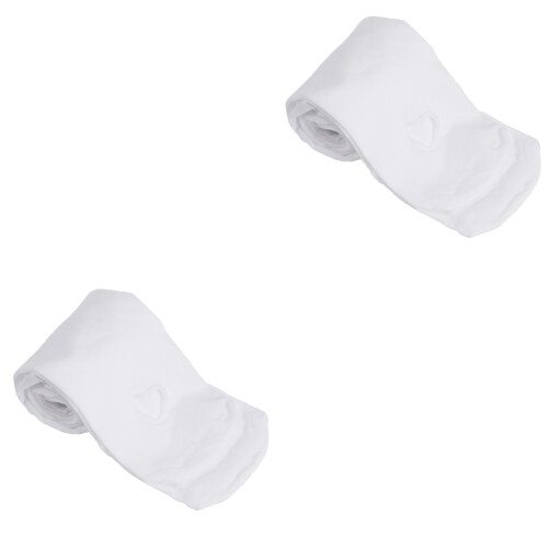 2Pièces Collants Blancs Extensibles Pour Cours De Danse Et Ballet 2