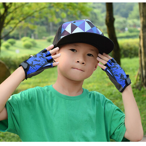 2Pièces Enfants Half Finger Protection 2