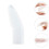 4Pièces Brossettes Silicone Blanches Nettoyage Dents Doux Chats 11