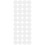 40Pièces Plaques Mesh Blanche Pour Couture DIY Accessoires 5