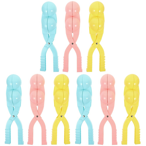 9Pièces Pinces Jeu Enfants Clip Maker Coloré 1