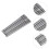 16Pièces Ensemble De Bits Acier Argent Réparation 8 Spécifications 11