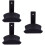 3Pièces Support Casque Gaming Noir Coussin Silicone Protecteur 7