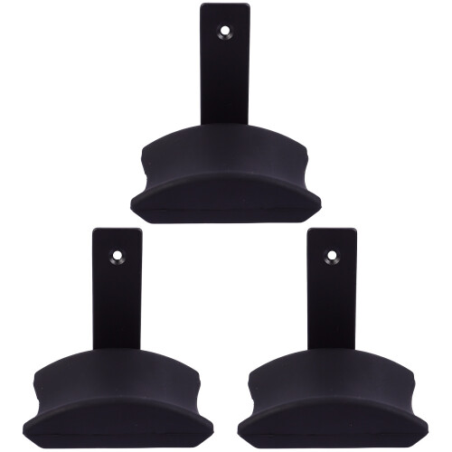 3Pièces Support Casque Gaming Noir Coussin Silicone Protecteur 1
