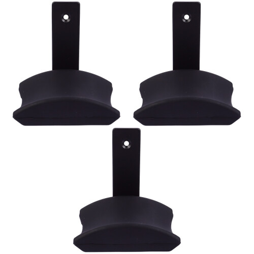 3Pièces Support Casque Gaming Noir Coussin Silicone Protecteur 2