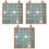 3Pcs Summer Cooling Boards for Hamsters Rabbits and Small Pets 3