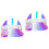 2Pièces Visor Enfants Multicolores Respirant Et Élastique 7