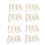 96Pièces Outil Éponge Triangle Blanche Pour Dégradé Nail Art 1