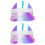 2Pièces Visor Enfants Multicolores Respirant Et Élastique 8