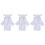 3Pièces Robe Bain Bébé Coton Résistant Confortable 4