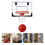 1Ensemble Jeu De Basket Enfant ABS Pour Intérieur Et Mur 7