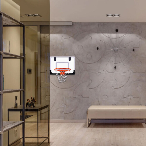 1Ensemble Jeu De Basket Enfant ABS Pour Intérieur Et Mur 2