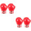 4Pièces Épingles Broche Sport Boxe Mode Masculine 8
