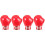4Pièces Épingles Broche Sport Boxe Mode Masculine 4