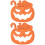 2Pièces Jouets Sensoriels Dentition Bébé Silicone Orange 7