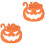 2Pièces Jouets Sensoriels Dentition Bébé Silicone Orange 5